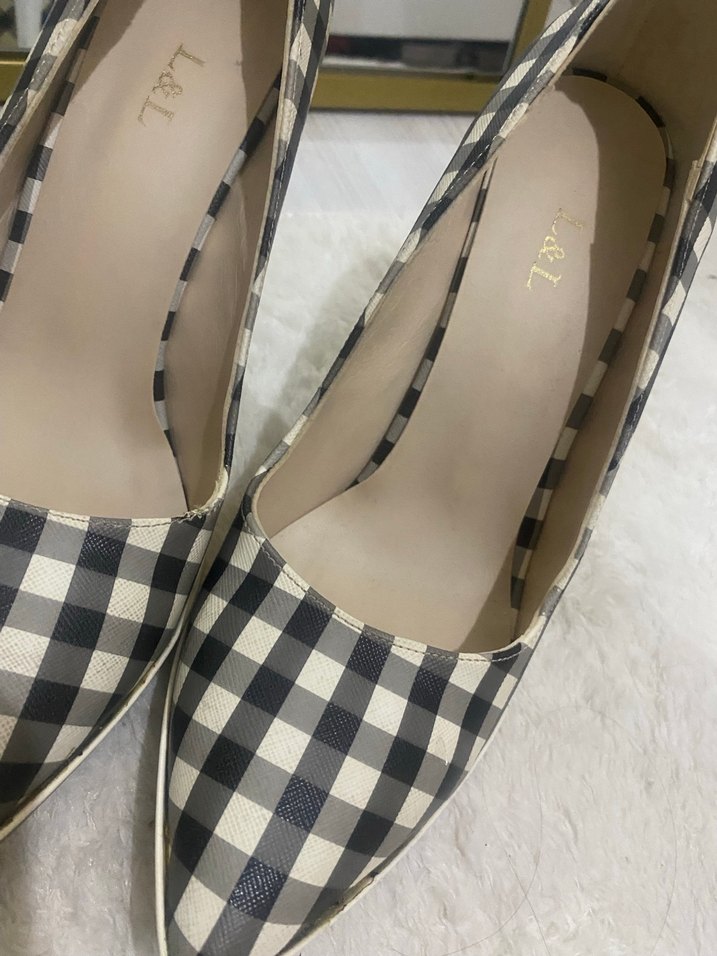 Kareli Tokalı Kadın Günlük Ayakkabı - Görsel 5