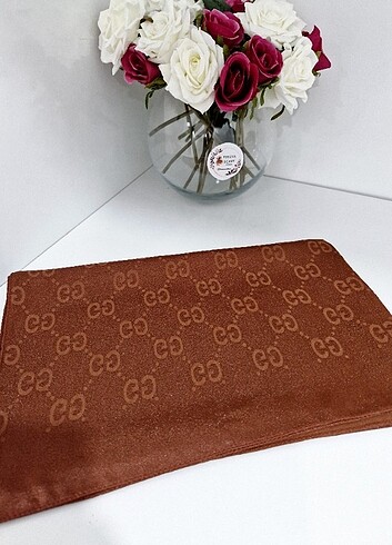 Diğer Gucci Desen Pamuk İpeksi Jakar Şal