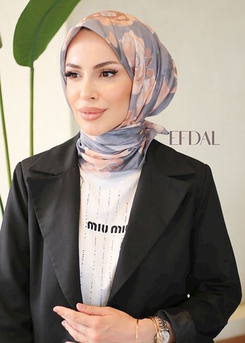 GÜL DESEN SOFT PAMUK EŞARP