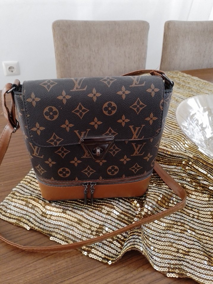 Kahverengi Deri Kadın Çanta - Görsel 2