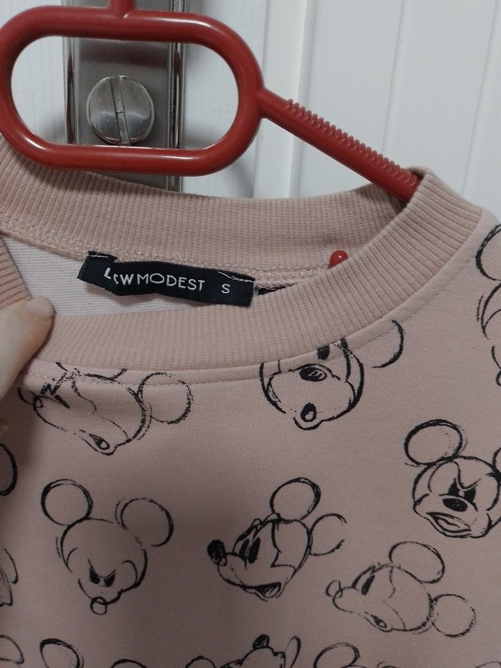 Pembe Baskılı  Midi Kadın tunik - Görsel 3