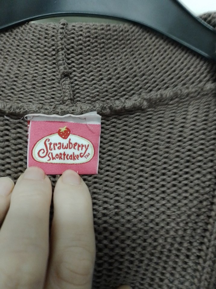 Örgü Kahverengi Midi Kadın Hırka - Görsel 5