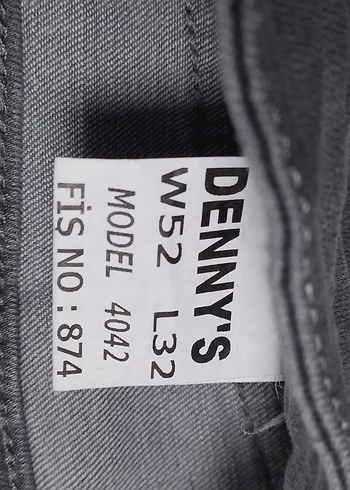 Gri Regular Fit Denim Erkek Pantolon - Görsel 3