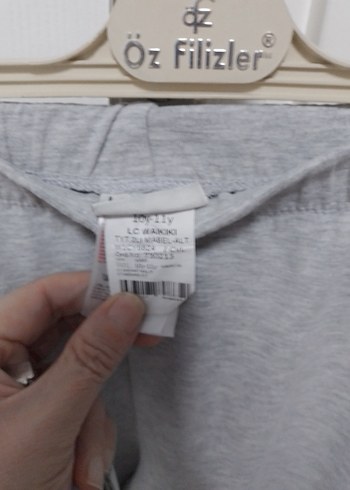 Kız Çocuk Gri Dar Kesim Tayt - Görsel 4