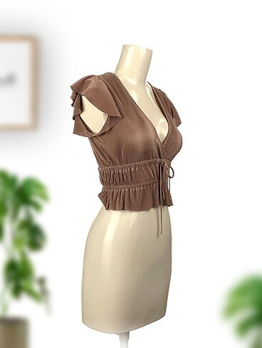 Zara Zara Bluz %70 İndirimli.