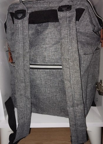 Gri Desenli Bebek Çantası - Görsel 2