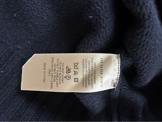 xs Beden Burberry kadın kazak