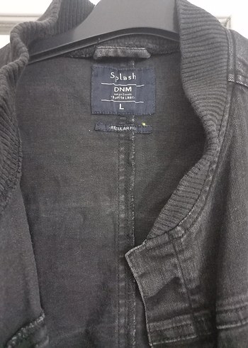 l Beden gri Renk Gri Fermuarlı Kadın Denim Pantolon