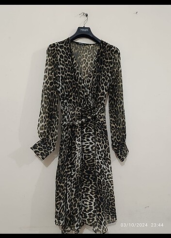 Leopar elbise
