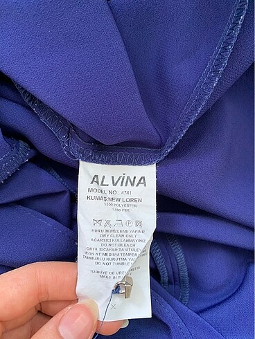 40 Beden lacivert Renk Alvina tunik