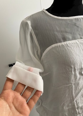 xs Beden beyaz Renk Vero moda kadın bluz