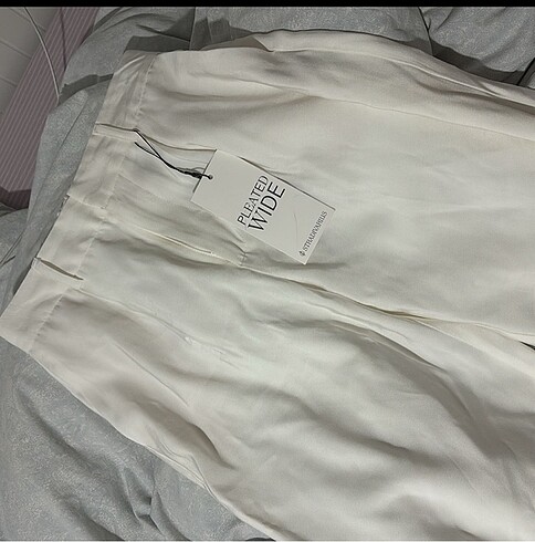Stradivarius stradivarius beyaz pantolon