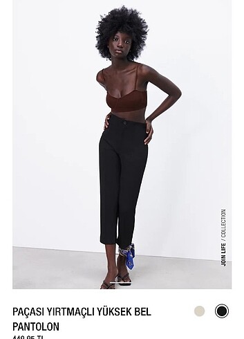 Zara Siyah Pantolon