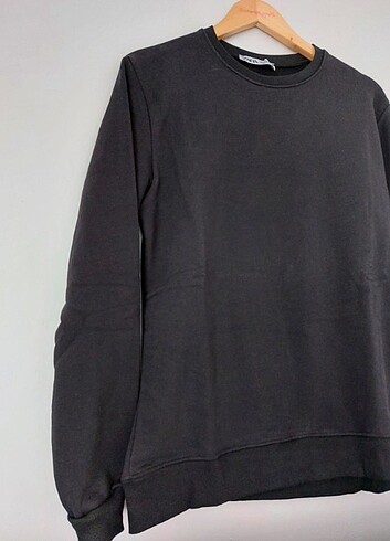 xl Beden Zara Siyah Ve Antrasit Sweatshirt CL