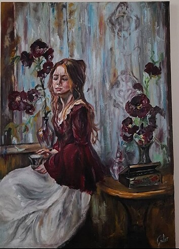 35x50 yağlı boya tablo 