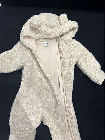 3 Ay Beden Bebek teddy tulum