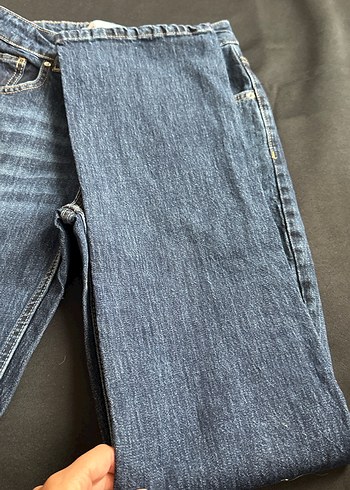 34 Beden Kadın Mavi Denim Regular Fit Jean