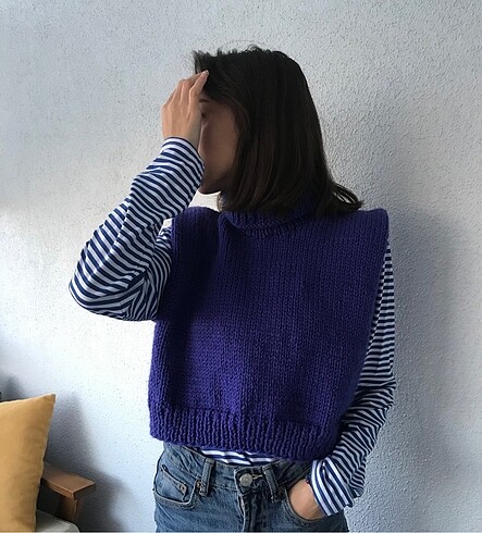 Zara El örgüsü süveter