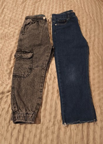 Zara 5 yaş 2 adet kot pantolon