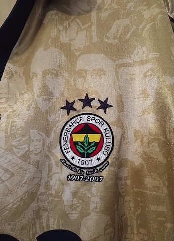 l Beden altın Renk Fenerbahçe 100.yıl gold forması 