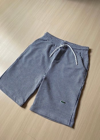 Renkli Çizgili Erkek Şort - Görsel 2