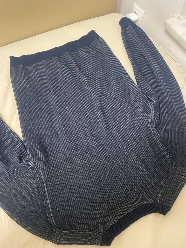 Lacivert Triko Erkek Keten Kazak - Görsel 5