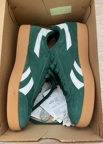 Kadın Süet Yeşil Reebok Spor Ayakkabı