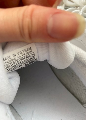 45 Beden beyaz Renk Beyaz Reebok Erkek Spor Ayakkabı