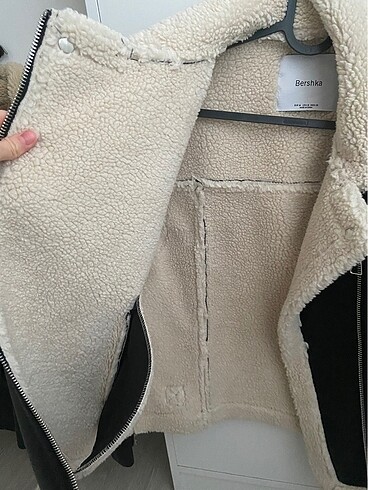 m Beden Bershka Deri Yelek