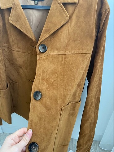 l Beden Massimo Dutti Süet Ceket