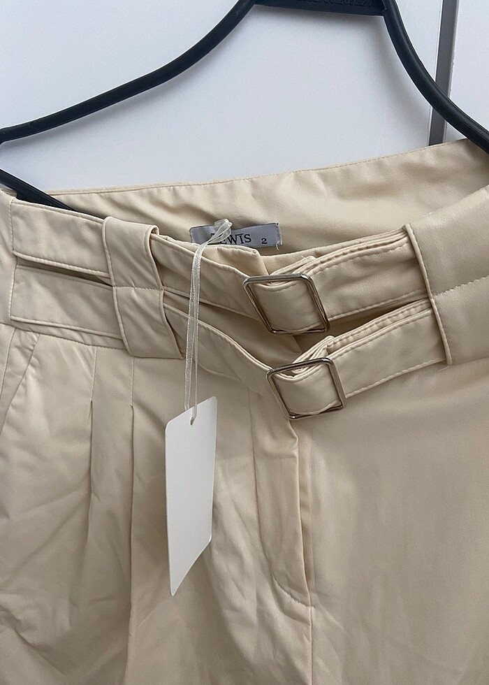 Kadın Deri Pantolon - Görsel 2