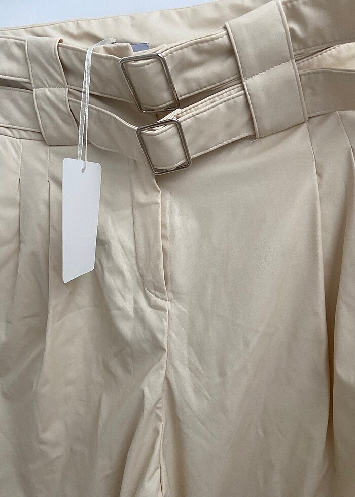 Kadın Deri Pantolon - Görsel 3