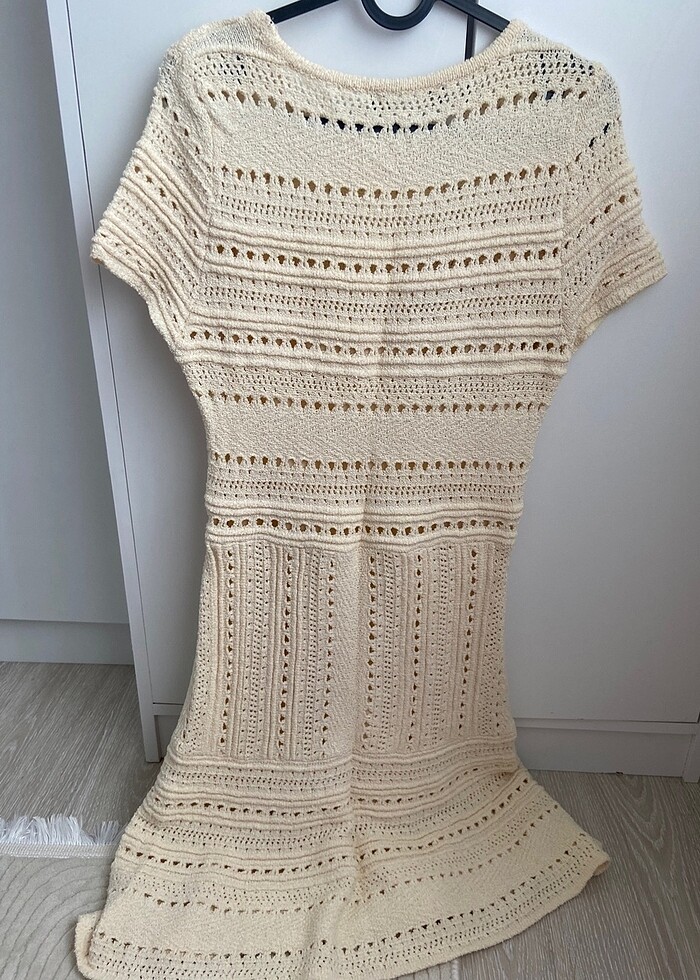 Zara Triko Elbise - Görsel 5