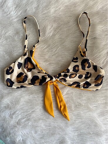 Trendyol Leopar Desenli Bikini Üstü