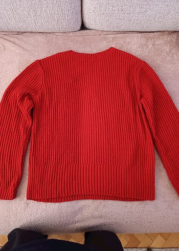 LC Waikiki kırmızı kadın kazak - Görsel 4