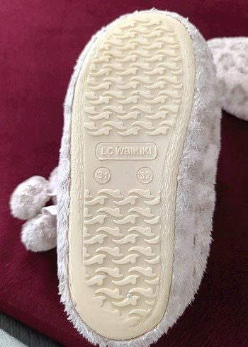 Pembe Leopar Desenli Kız Çocuk Ev Terliği - Görsel 3