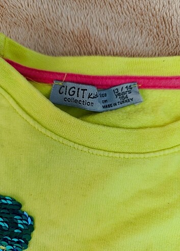 13-14 yaş kız çocuğu sweatshirt - Görsel 2