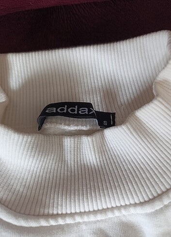 addax small beden  beyaz kadın sweatshir - Görsel 3