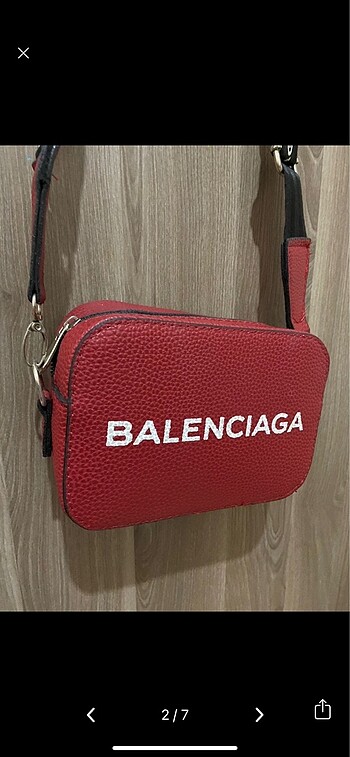 Diğer Balenciaga çanta kırmızı çanta