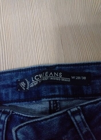 38 Beden lacivert Renk LCW kot pantolon