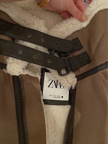l Beden camel Renk Zara yelek