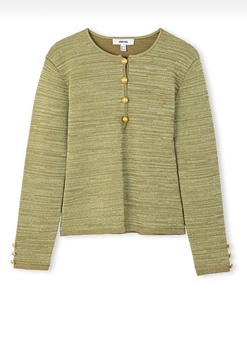 Kadın Haki Triko - Görsel 3