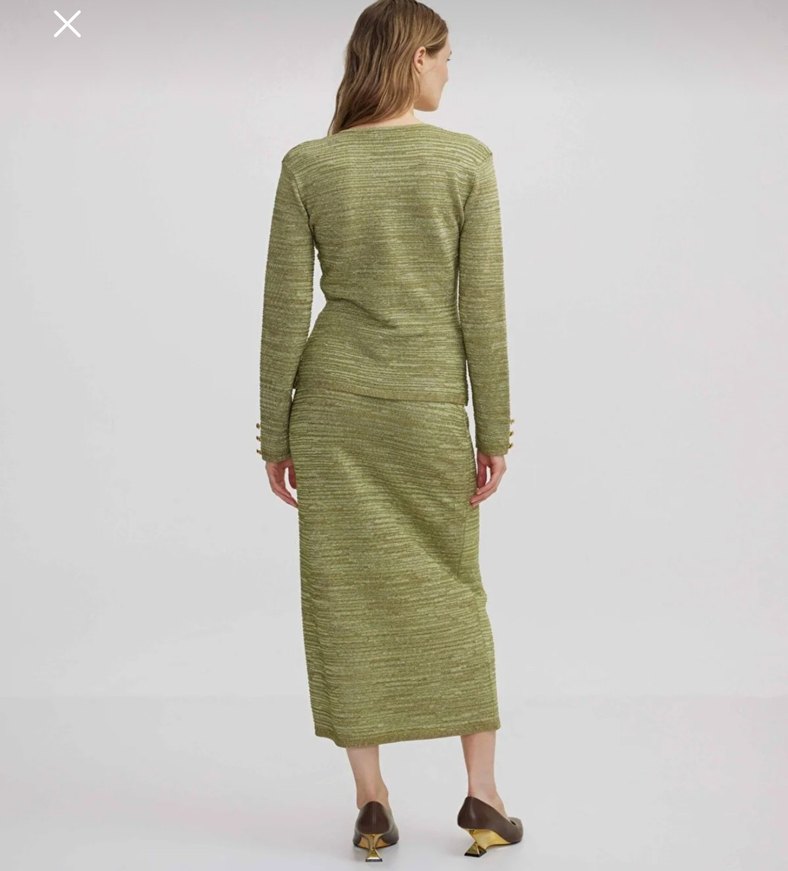 Kadın Haki Triko - Görsel 5