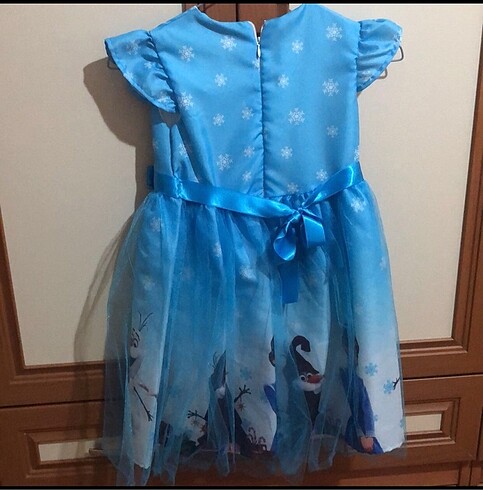 7 Yaş Beden Elsa Elbise