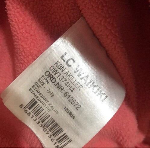 7 Yaş Beden LCW Kız Çocuk Mont