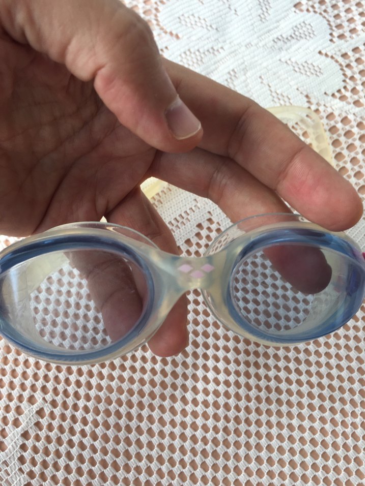 3 Yüzücü Gözlük ,Kırmızı Bone ve Olta (Büyük Gözlük satıldı) - Görsel 5