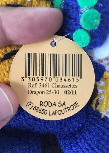 Yurtdışı Unisex Çocuk Çorap (4-5 Yaş) - Görsel 5