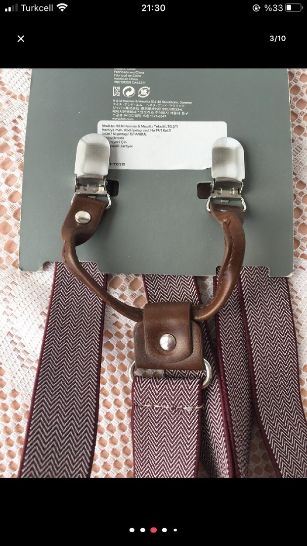 H&M Erkek Pantolon Askısı - Görsel 3