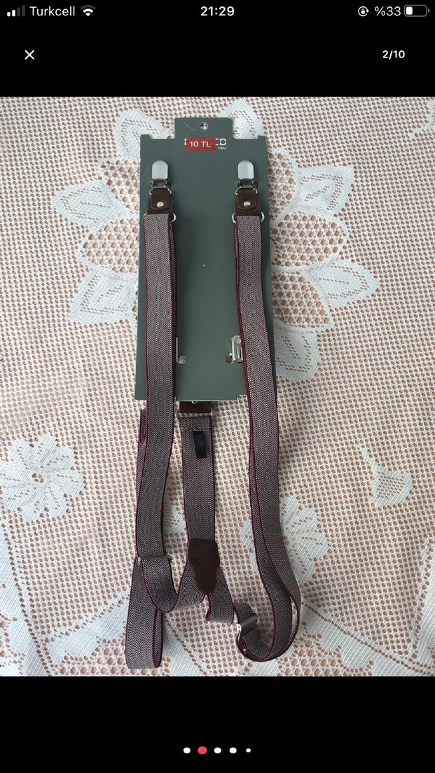 H&M Erkek Pantolon Askısı - Görsel 2