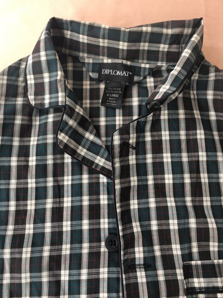 Diplomat Marka Ekose Desenli Erkek Pijama Takımı - Görsel 3